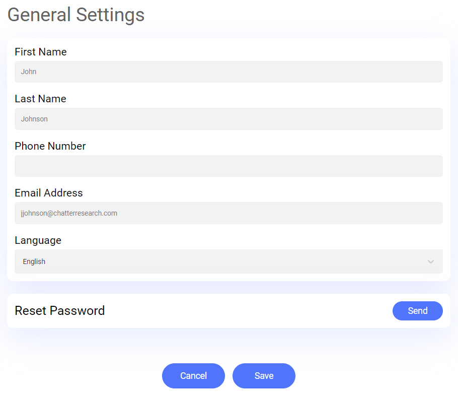 Viewer Profile Screenshot